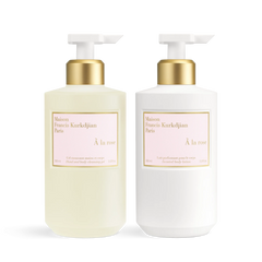 À la rose Scented hand & body cleansing gel<br>and Scented body lotion Duo null