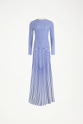 The Long Blue Target Dress
