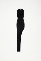 The Long Asymmetrical Dress