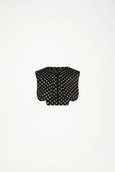 The Polka-Dot Crop Top
