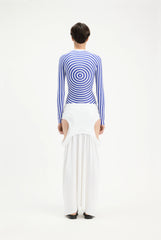 The Blue Target Top