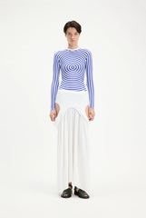 The Blue Target Top