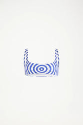 The Blue Target Bra