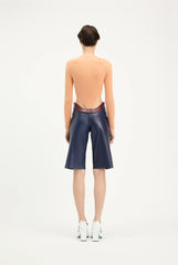 The Cut-Out Bermuda Shorts