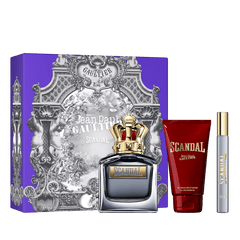 Scandal pour Homme 3.4 oz, Shower Gel 2.5 oz and Spray