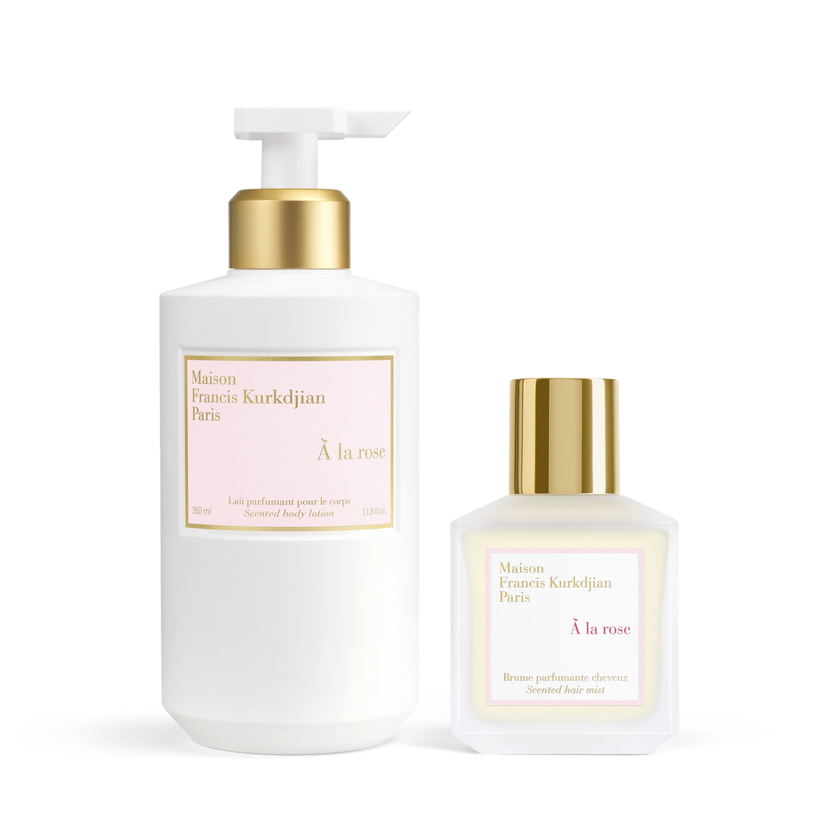 À la rose Scented body lotion <br>and Scented hair mist Duo null