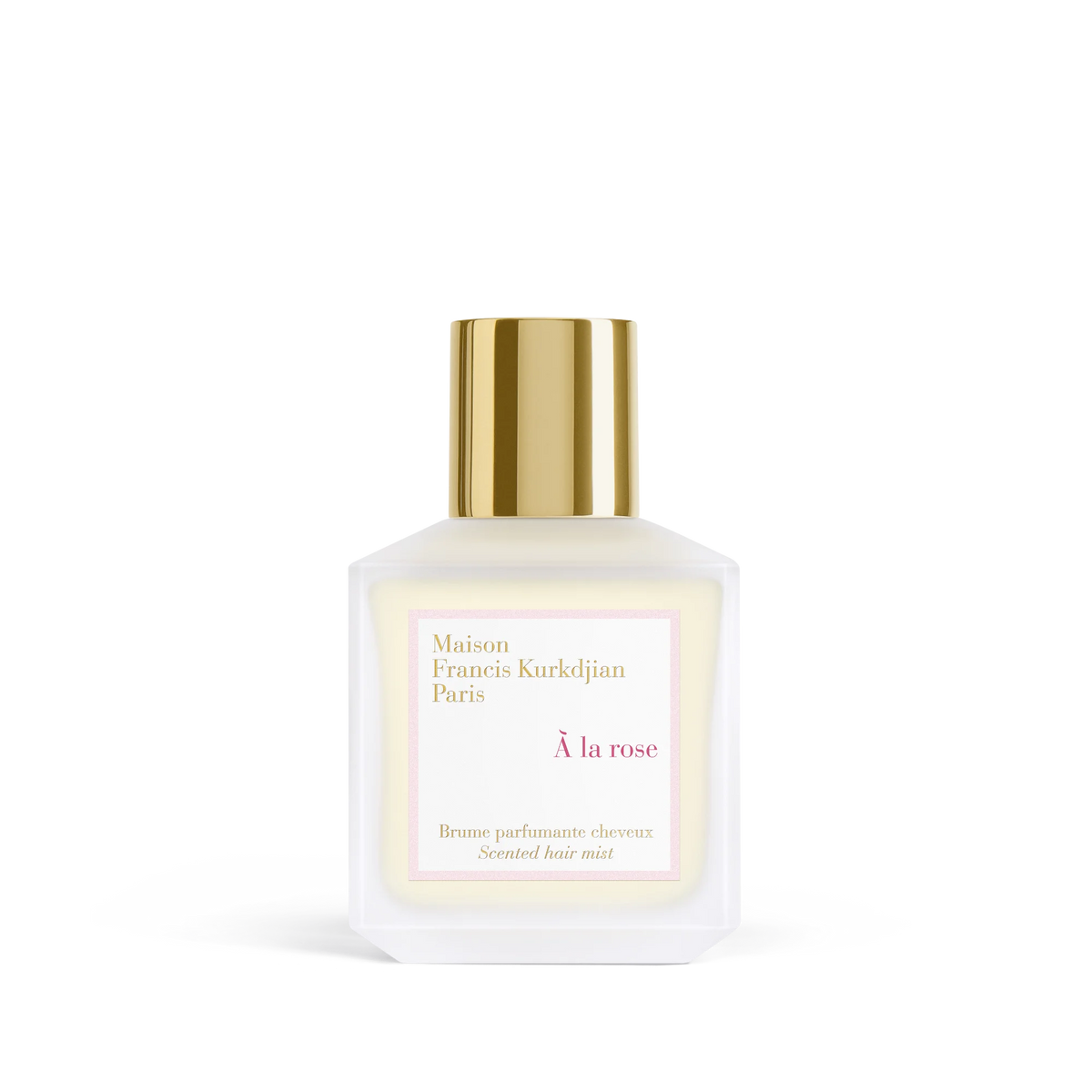 À la rose Scented hair mist 70ml