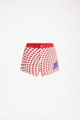 The Red Polka-Dot Swimming Briefs