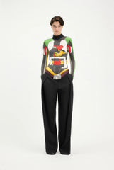 The Curved Suit Pants