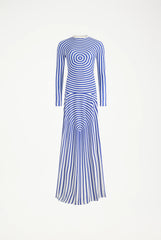 The Long Blue Target Dress