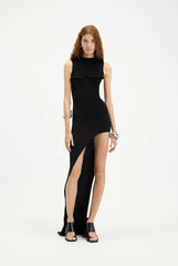 The Long Asymmetrical Dress