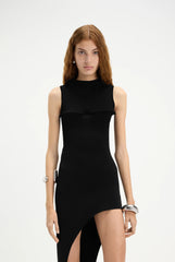The Long Asymmetrical Dress