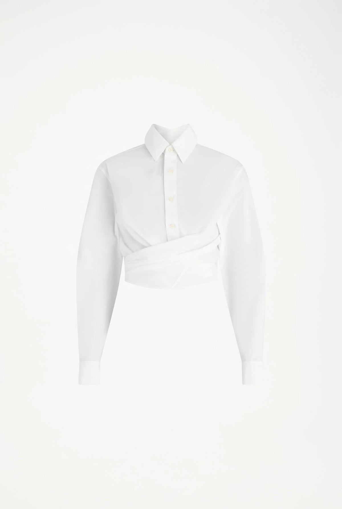 The Cropped Cache-Cœur Shirt