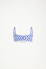 The Blue Target Bra