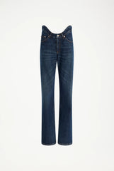 The Curved Denim Jeans