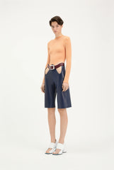 The Cut-Out Bermuda Shorts