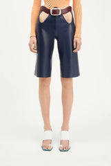 The Cut-Out Bermuda Shorts