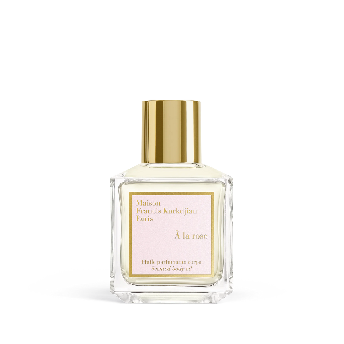 À la rose Scented body oil 70ml