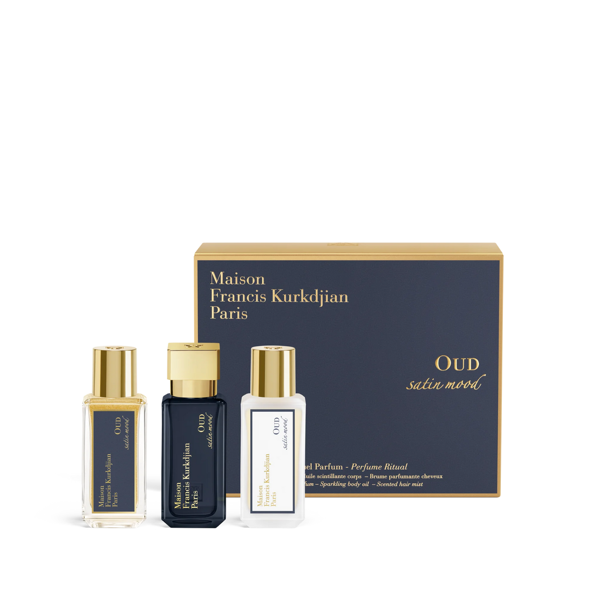 OUD satin mood Fragrance ritual set 3x35ml