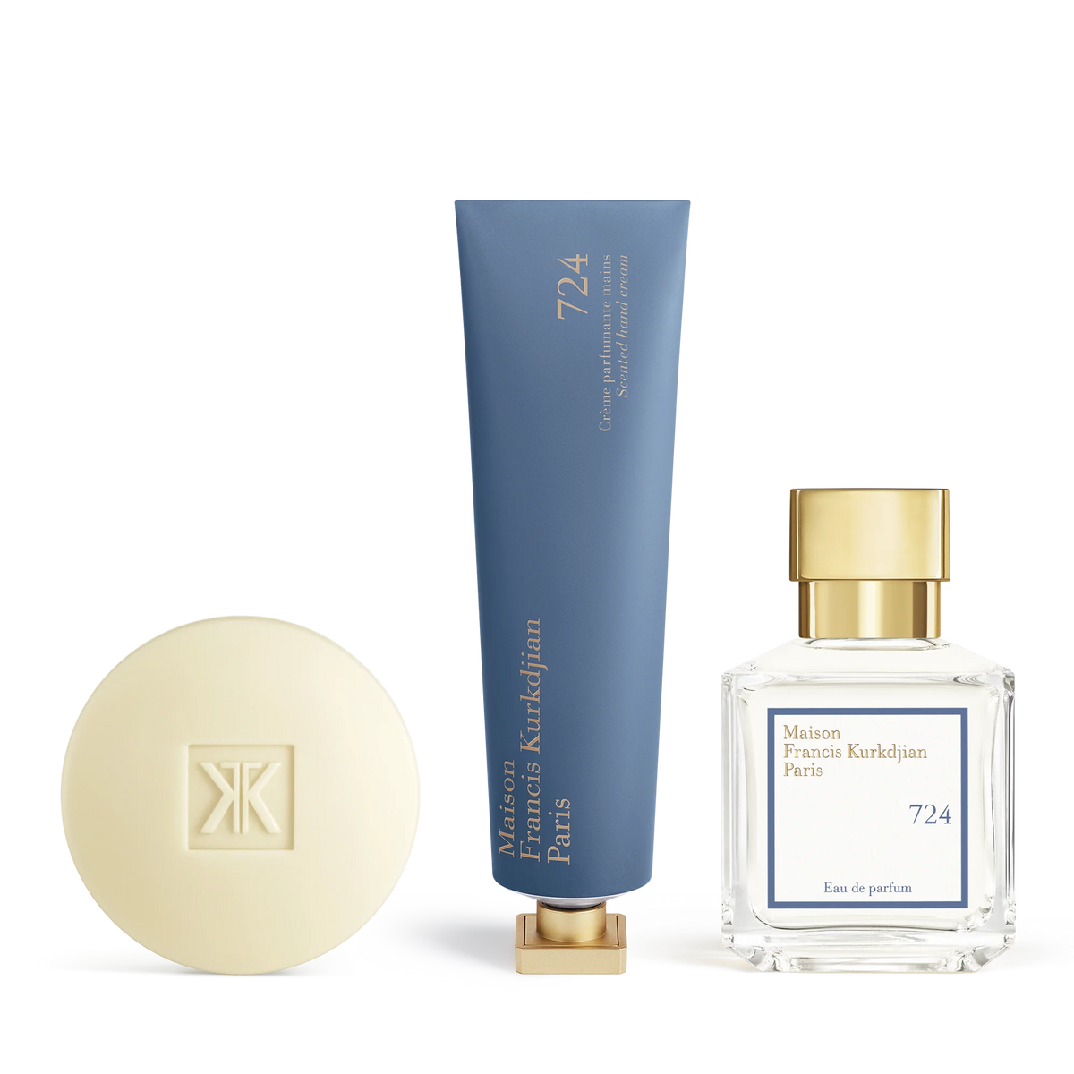 724 Scented soap, Scented hand cream <br>and Eau de parfum Trio null