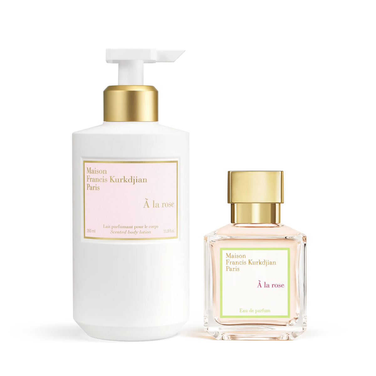 À la rose Scented body lotion <br>and Eau de parfum Duo null