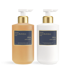 OUD satin mood Scented hand & body cleansing gel<br>and Scented body lotion Duo null