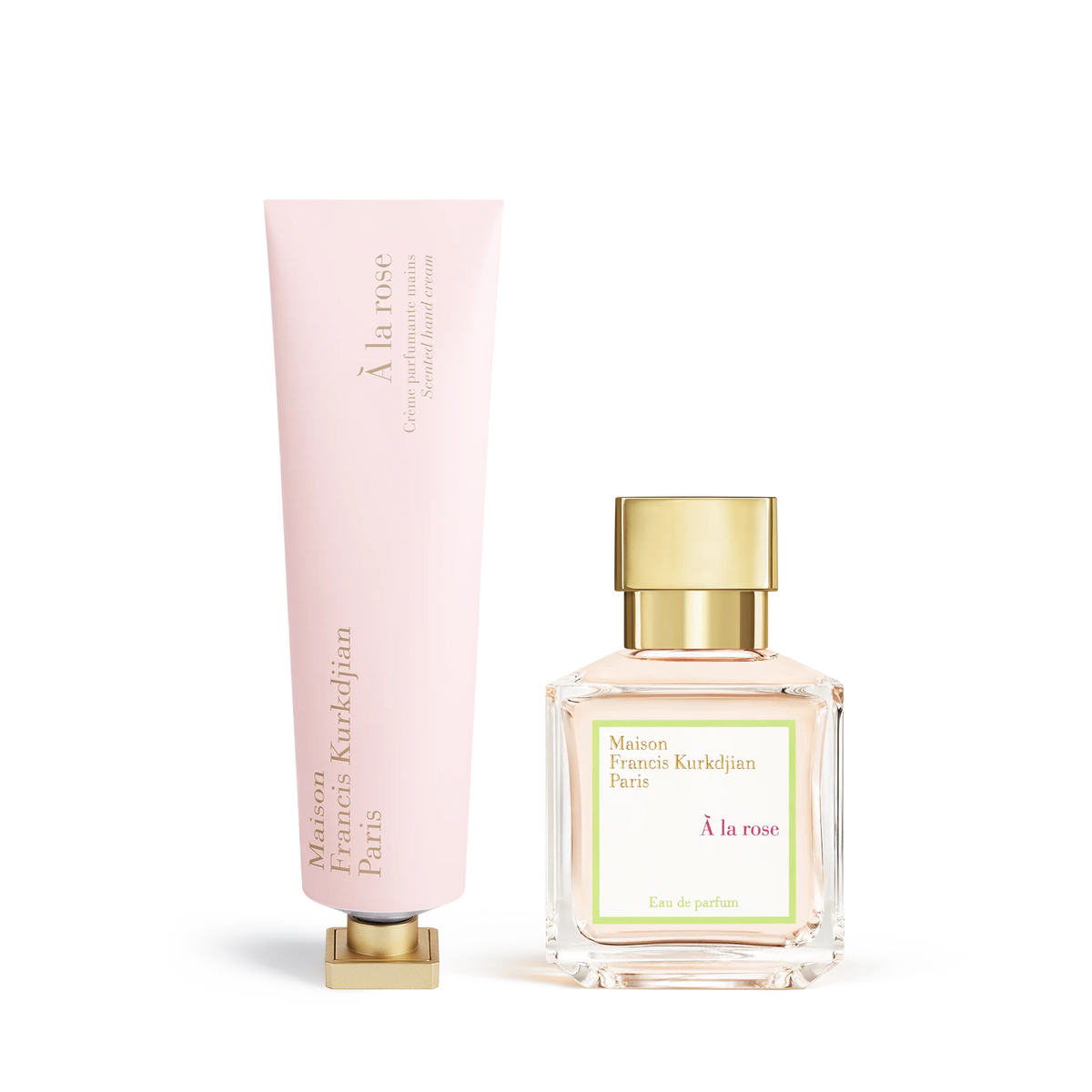 À la rose Scented hand cream <br>and Eau de parfum Duo null